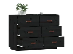 vidaXL Sideboard 100x40x75 cm Massivholz Kiefer 820146