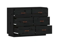 vidaXL Sideboard 100x40x75 cm Massivholz Kiefer 820146