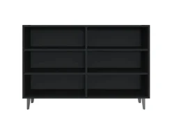 vidaXL Sideboard Schwarz 103,5x35x70 cm Holzwerkstoff 806041