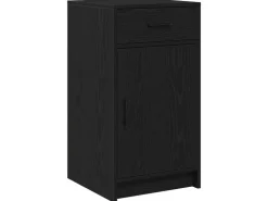 vidaXL Sideboard Schwarze Eiche 40 x 40,5 x 75 cm Holzwerkstoff 865065* Sideboards|Kommode