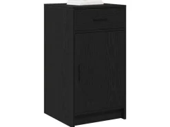 vidaXL Sideboard Schwarze Eiche 40 x 40,5 x 75 cm Holzwerkstoff 865065* Sideboards|Kommode
