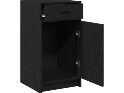 vidaXL Sideboard Schwarze Eiche 40 x 40,5 x 75 cm Holzwerkstoff 865065* Sideboards|Kommode