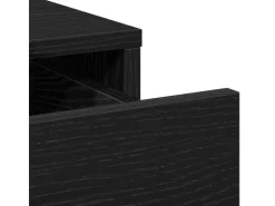 vidaXL Sideboard Schwarze Eiche 40 x 40,5 x 75 cm Holzwerkstoff 865065* Sideboards|Kommode