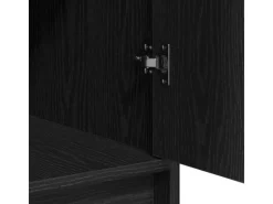 vidaXL Sideboard Schwarze Eiche 40 x 40,5 x 75 cm Holzwerkstoff 865065* Sideboards|Kommode