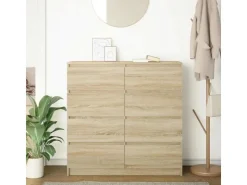vidaXL Sideboard Sonoma-Eiche 100x35x99 cm Holzwerkstoff 3328491* Sideboards