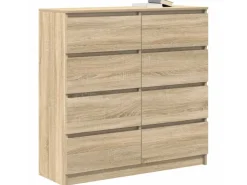 vidaXL Sideboard Sonoma-Eiche 100x35x99 cm Holzwerkstoff 3328491* Sideboards