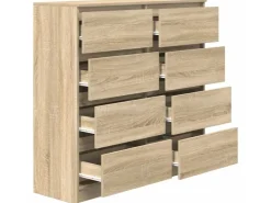 vidaXL Sideboard Sonoma-Eiche 100x35x99 cm Holzwerkstoff 3328491* Sideboards