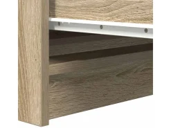 vidaXL Sideboard Sonoma-Eiche 100x35x99 cm Holzwerkstoff 3328491* Sideboards