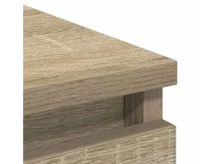 vidaXL Sideboard Sonoma-Eiche 80x35x76 cm Holzwerkstoff 861735