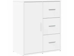 vidaXL Sideboard Weiß 60x31x70 cm Holzwerkstoff 840471