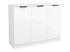 vidaXL Sideboard Weiß 90,5x30x70 cm Holzwerkstoff 811187