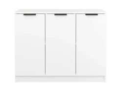 vidaXL Sideboard Weiß 90,5x30x70 cm Holzwerkstoff 811187