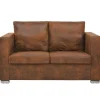 vidaXL 2-Sitzer Sofa 137 x 73 x 82 cm Künstliches Wildleder* Sofas