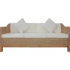 vidaXL 3-Sitzer-Sofa mit Polstern Natürliches Rattan Modell 1* Sofas
