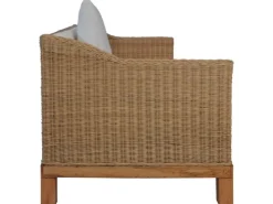 vidaXL 3-Sitzer-Sofa mit Polstern Natürliches Rattan Modell 1* Sofas