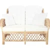 vidaXL 2-Sitzer-Sofa Rattan* Sofas