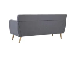 vidaXL 3-Sitzer-Sofa Stoff 172x70x82 cm Hellgrau