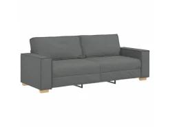 vidaXL Sofa-Set 3-Tlg Leinenmischgewebe 3324610