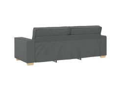 vidaXL Sofa-Set 3-Tlg Leinenmischgewebe 3324610