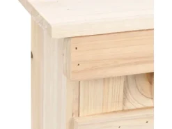 vidaXL Spatzenhaus 5-fach 68x15x21 cm Tannenholz* Vogelbedarf