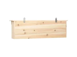 vidaXL Spatzenhaus 5-fach 68x15x21 cm Tannenholz* Vogelbedarf
