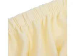 vidaXL Stretch Sofahusse 3-Sitzer Creme Polyester-Jersey