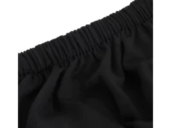 vidaXL Stretch Sofahusse 4-Sitzer Schwarz Polyester-Jersey