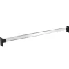 vidaXL Teleskop-Kleiderstangen 2 Stk Silbern 58-100 cm 344373* Garderoben