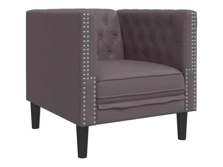 vidaXL 3-Tlg Chesterfield-Sofa-Set Kunstleder 3209270