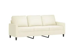 vidaXL 3-Tlg Sofagarnitur mit Kissen Samt 3201484* Sofas