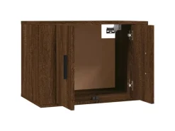 vidaXL 3-tlg. TV-Schrank-Set Braun Eichen-Optik Holzwerkstoff 1* TV-Wände
