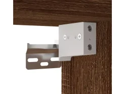vidaXL 3-tlg. TV-Schrank-Set Braun Eichen-Optik Holzwerkstoff 1* TV-Wände