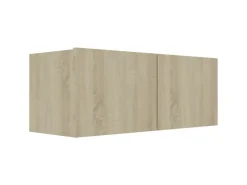 vidaXL 8-tlg. TV-Schrank-Set Sonoma-Eiche Holzwerkstoff 4* TV-Wände