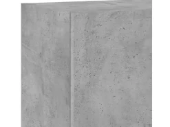 vidaXL 5-tlg. Wohnwand Betongrau Holzwerkstoff Modell 8