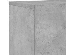 vidaXL 5-tlg. Wohnwand Betongrau Holzwerkstoff Modell 3