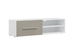 vidaXL 5-Tlg Wohnwand mit LED-Beleuchtung Holzwerkstoff 3324233