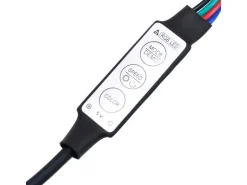 vidaXL 5-Tlg Wohnwand mit LED-Beleuchtung Räuchereiche Holzwerkstoff 3216729* Wohnwände