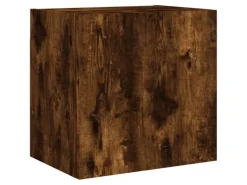 vidaXL 5-Tlg Wohnwand Räuchereiche Holzwerkstoff 3216461* Wohnwände
