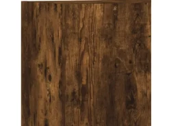vidaXL 4-Tlg Wohnwand Räuchereiche Holzwerkstoff 3216432
