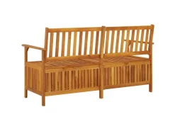 vidaXL Truhenbank 148 cm Massivholz Akazie