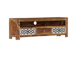 vidaXL TV-Schrank 120 x 30 x 40 cm Massivholz