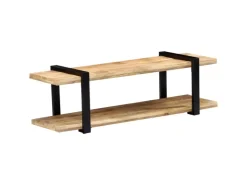 vidaXL TV-Schrank 130 x 40 x 40 cm Massivholz Mango* Wohnwände|TV-Wände