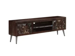 vidaXL TV-Schrank Altholz Massiv 140x30x45 cm