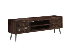 vidaXL TV-Schrank Altholz Massiv 140x30x45 cm