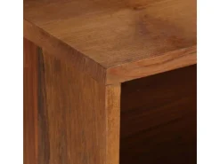 vidaXL TV-Schrank Altholz Massiv 140x30x40 cm