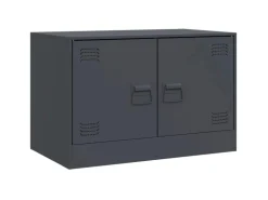 vidaXL TV-Schrank Anthrazit 67x39x44 cm Stahl Modell 3* Wohnwände|TV-Wände