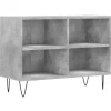 vidaXL TV-Schrank Betongrau 69,5x30x50 cm Holzwerkstoff Modell 2