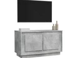 vidaXL TV-Schrank Betongrau 80x35x45 cm Holzwerkstoff* Wohnwände