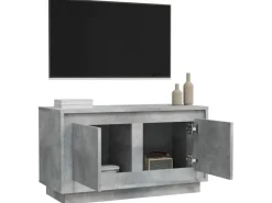 vidaXL TV-Schrank Betongrau 80x35x45 cm Holzwerkstoff* Wohnwände