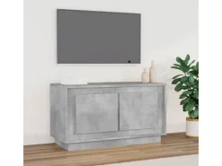 vidaXL TV-Schrank Betongrau 80x35x45 cm Holzwerkstoff* Wohnwände